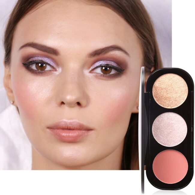 Blush & Highlighter Palette 3 Focallure Pakistan Official site