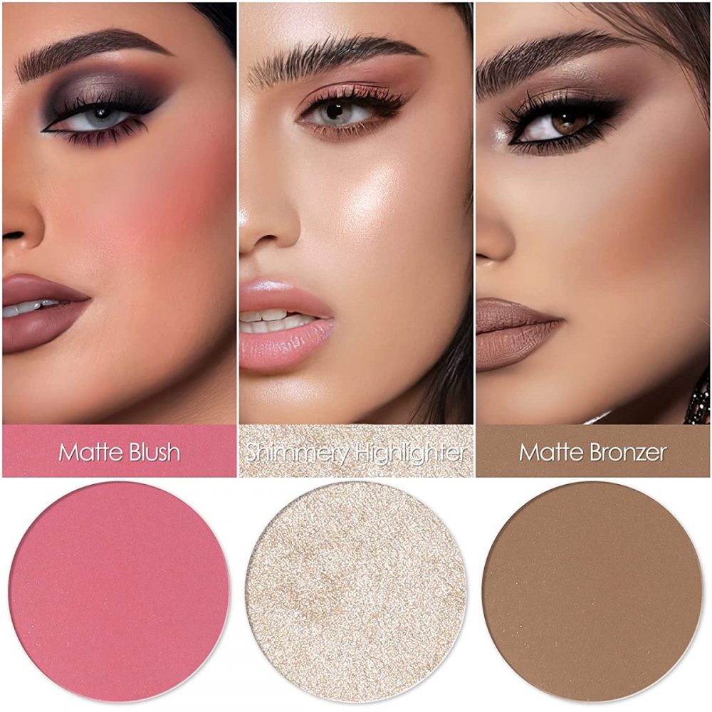 Blush & Highlighter Palette 5 Focallure Pakistan Official site