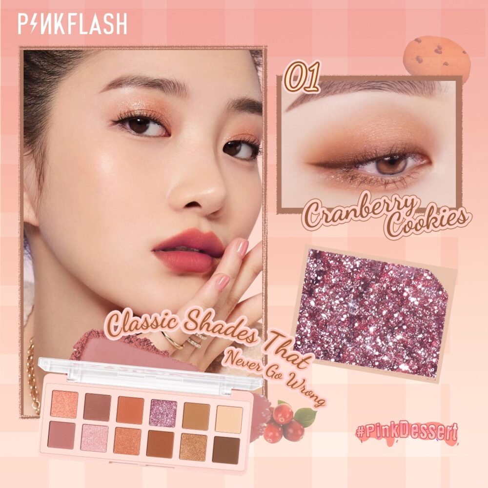 PinkFlash PF-E15 Pro Touch Eyeshadow Palette - Focallure Pakistan ...