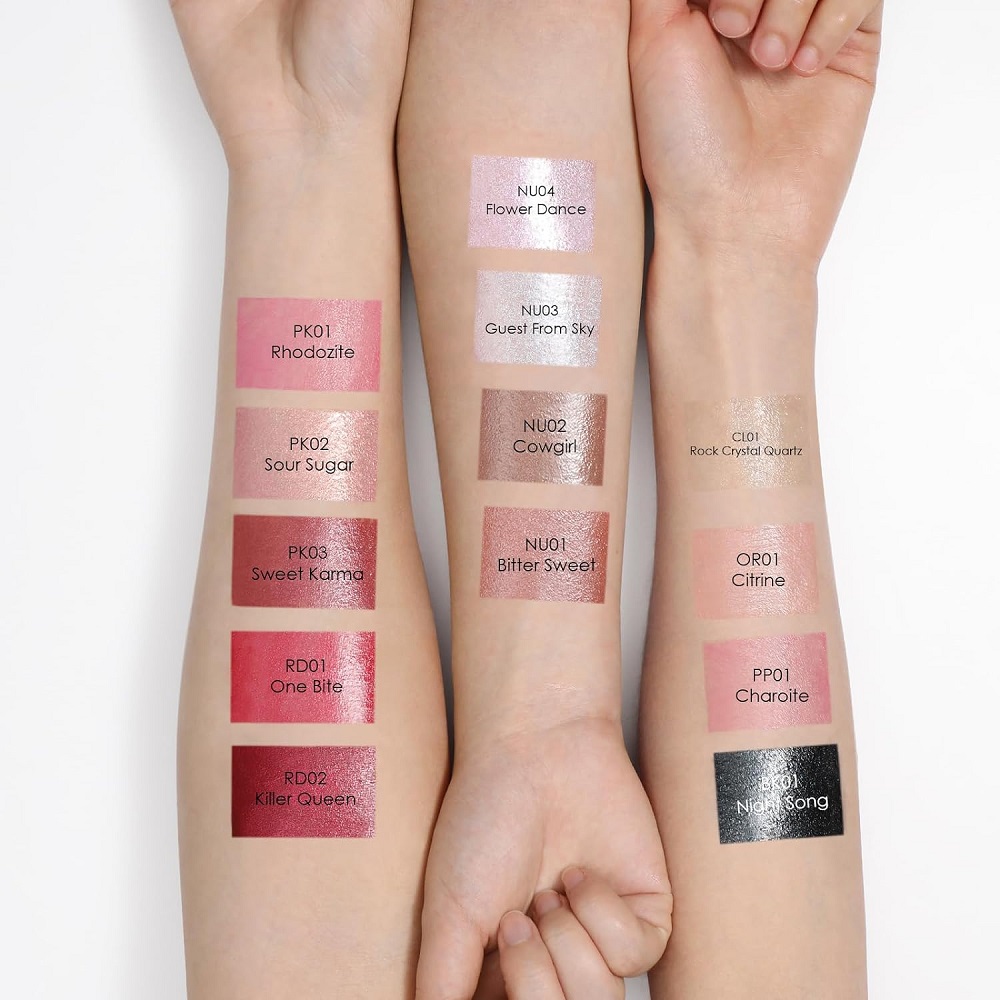 Focallure FA-L12 Glisten Opal Hydrating Lip Balm - Moisturizing Glitter Lipstick - Image 2